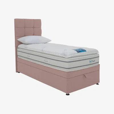 Furniture Village Sleepeezee - GelTouch 4000 End-lift Ottoman Divan Set - Single