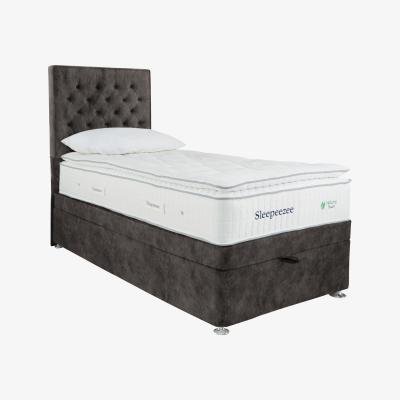 Furniture Village Sleepeezee - Natural Touch 3000 Pillowtop End Ottoman Divan Set - Single - Brown