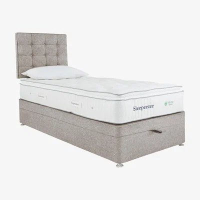 Furniture Village Sleepeezee - Natural Touch 2000 Pillowtop End Ottoman Divan Set - Single