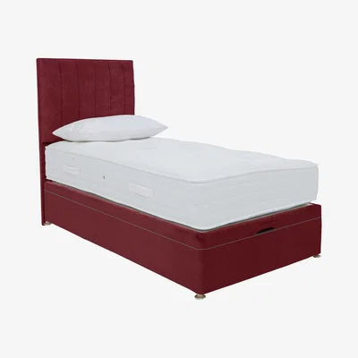 Furniture Village Sleep Story - Luxury 2000 End Ottoman Divan Set - Small Single