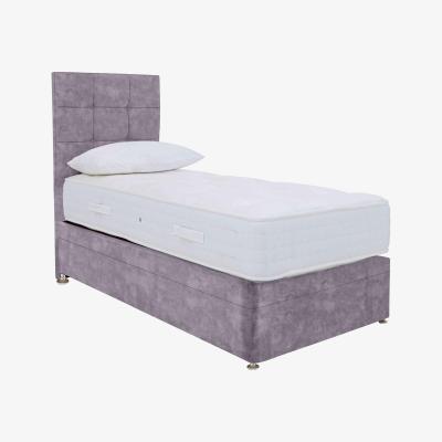 Furniture Village Firm Sleep 1500 Power Ottoman Divan Set - Small Single - Lace Dolphin