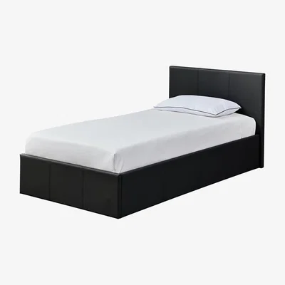 Habitat Habitat Lavendon Single Side Opening Ottoman Bed Frame-Black