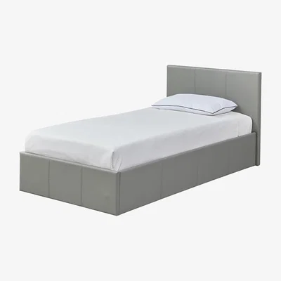 Habitat Habitat Lavendon Single Side Opening Ottoman Bed Frame-Grey