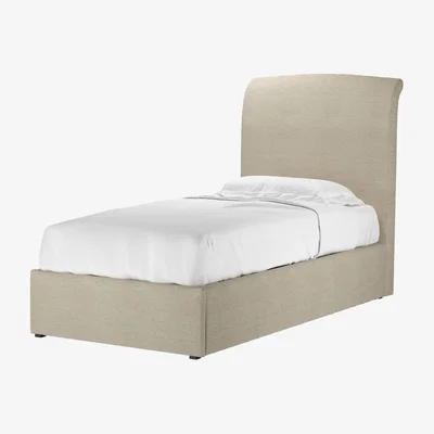 Sofa.com Thea Single Ottoman Bed in Pampas Hygge Smart Linen