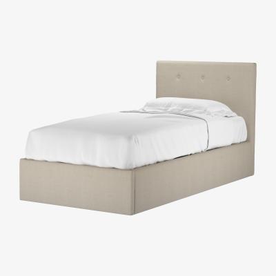 Sofa.com Avery 100cm Single Ottoman Bed in Wishful Vermeer Linen