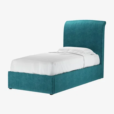 Sofa.com Thea Single Ottoman Bed in Neptune Smart Velvet - sofa.com