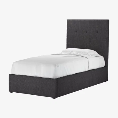 Sofa.com Avery 130cm Single Ottoman Bed in Cadet Soft Chenille - sofa.com