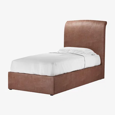Sofa.com Thea Single Ottoman Bed in Satchel Vintage Leather - sofa.com