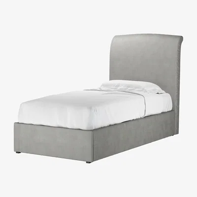 Sofa.com Thea Single Ottoman Bed in Mushroom Heathland Weave - sofa.com