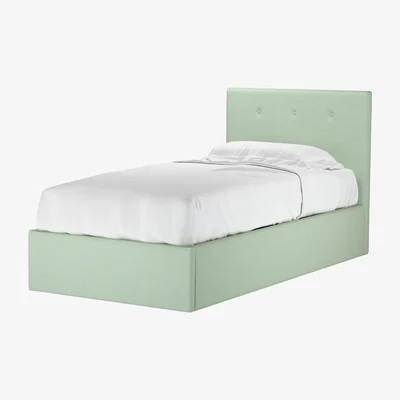 Sofa.com Avery 100cm Single Ottoman Bed in Miami House Basket Weave