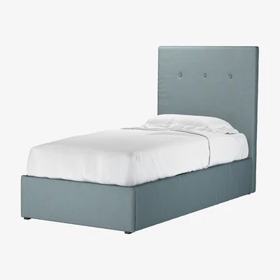 Sofa.com Avery 130cm Single Ottoman Bed in Shore Heathland Weave - sofa.com