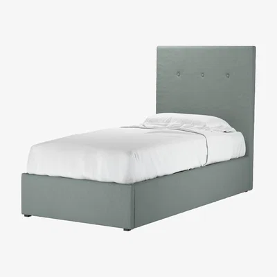 Sofa.com Avery 130cm Single Ottoman Bed in Hidden Cove Brushed Linen Cotton - sofa.com