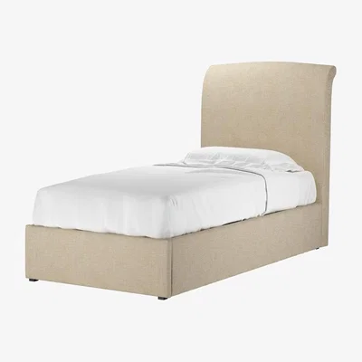 Sofa.com Thea Single Ottoman Bed in Shearling Hygge Chunky Weave