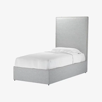 Sofa.com Carter 150cm Single Ottoman Bed in Frost Highland Tweed - sofa.com