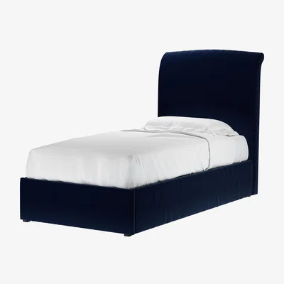 Sofa.com Thea Single Ottoman Bed in Admiral Smart Cotton - sofa.com