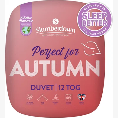 Habitat Slumberdown Auutumn Non Allergic 12 Tog Duvet - Kingsize
