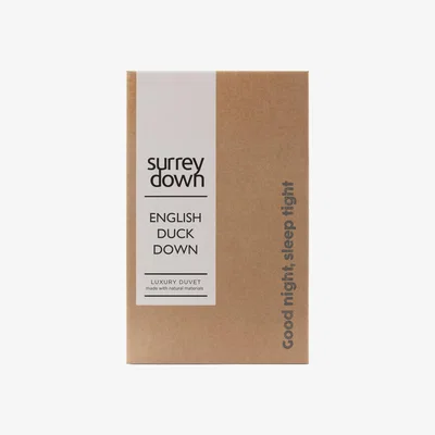 The Range English Duck Down Duvet - White / King size / 220cm / 13.5