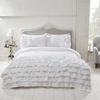 The Range Flamenco Duvet Set - White / King