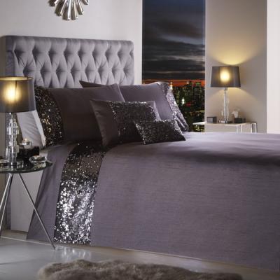 The Range Dazzle Duvet Set - Charcoal / King