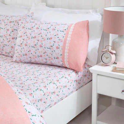 The Range Penelop Duvet Set - Blush / King
