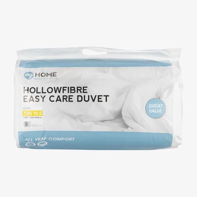 The Range My Home 10.5 Tog Duvet - White / King size