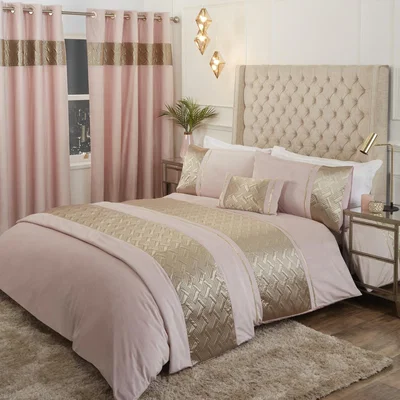 The Range Capri Duvet Set - Blush / King