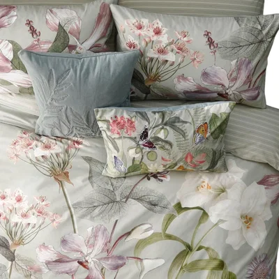 Wolf & Badger Kew Gardens Calantha Duvet Set - King Uk King Pure Table Top