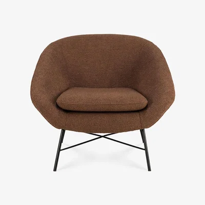 Amara Ethnicraft - Barrow Lounge Chair - Copper