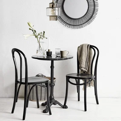 Amara Nordal - Bistro Chair - Shiny Black