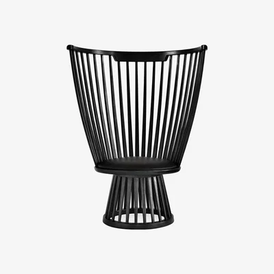 Amara Tom Dixon - Fan Chair - Black