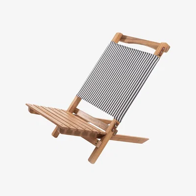 Amara Business & Pleasure Co - The 2-Piece Chair - Lauren's Navy Stripe