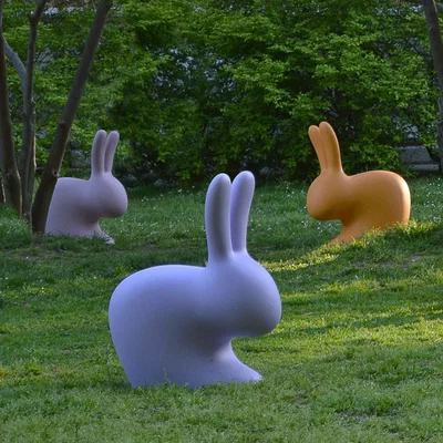 Amara Qeeboo - Rabbit Chair - Large - Orange