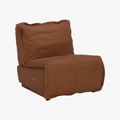 Barker and Stonehouse George Reclining Chair, Brown Leather | Barker & Stonehouse