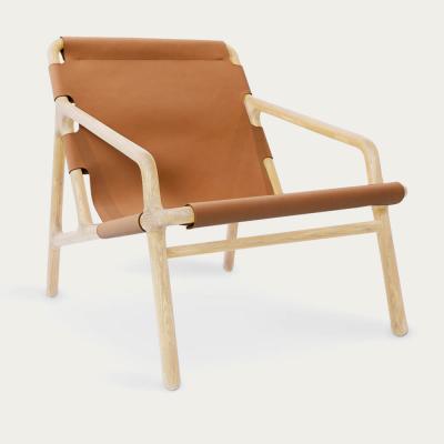 Bombinate.com Natural/Pumpkin Paloma Lounge Chair
