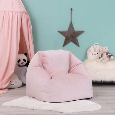 Cuckooland Icon Kids Aurora Velvet Bean Bag Chair - Grey