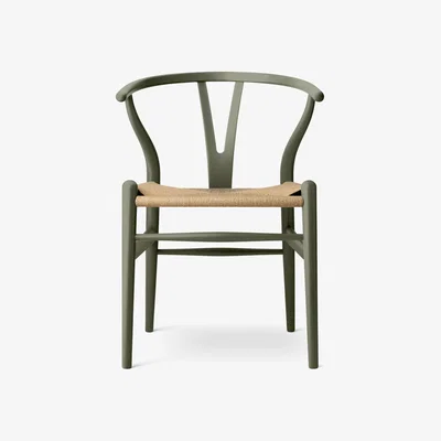 The Conran Shop CH24 Masterpiece Edition Wishbone Chair in Seaweed