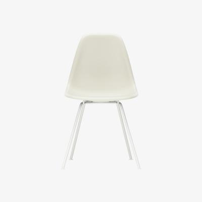 Made in Design DSX - Eames Plastic Side Chair Chair - / (1950) - White legs by Vitra Grey