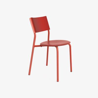 Made in Design SSDr Stacking chair - / Recycled plastic by TIPTOE Red
