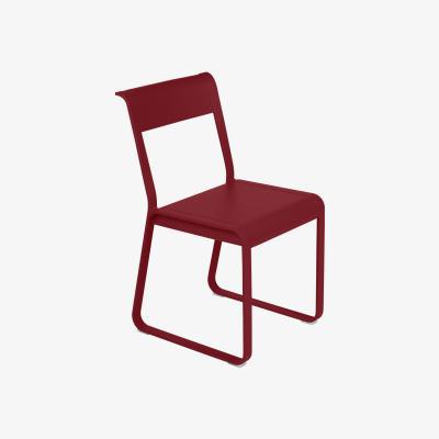 Made in Design Bellevie Chair - / Metal - Runner base by Fermob Red