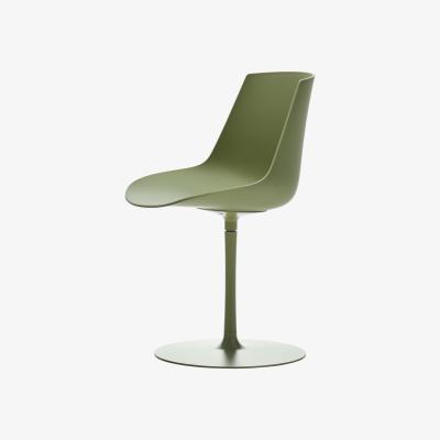 Made in Design Flow Color Swivel chair - / Central leg by MDF Italia Green