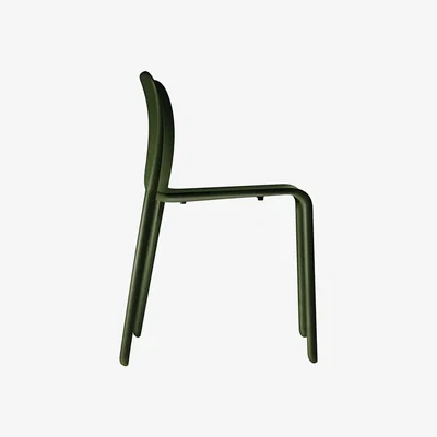 Made in Design First Chair Stacking chair - Plastic by Magis Green