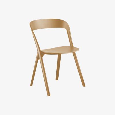 Made in Design Pila Stacking chair - Wood by Magis Natural wood