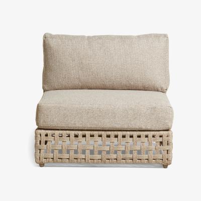 OKA Treillage Armless Chair