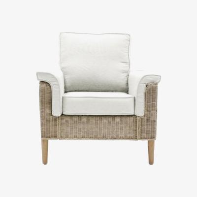 Downtown Airdrie Upholstered Chair Light Natural Wash