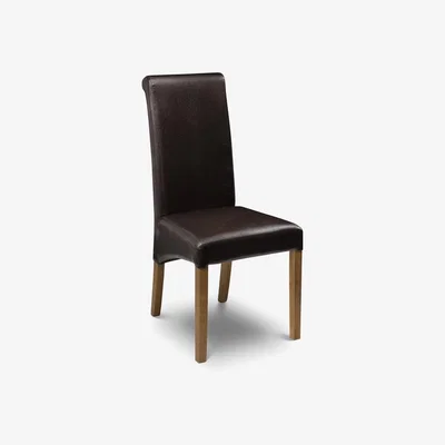 The Range Set Of 2 Cuba Chairs - Brown/Oak