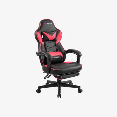 The Range GTI Racer Speed Gaming Computer Chair Red - Red