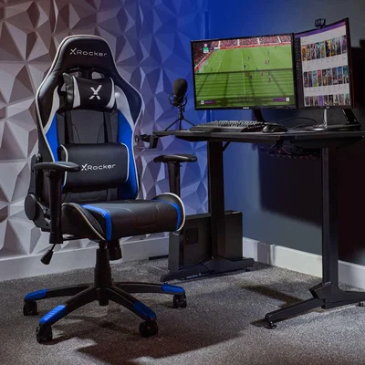 The Range X Rocker Agility Junior Gaming Chair  - Blue