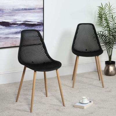 Woods Furniture Aster Dining Chair Black Set of 2