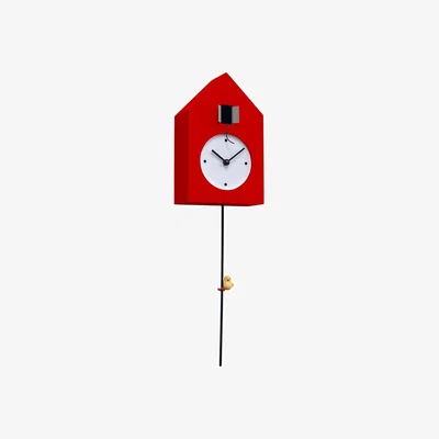 Amara Freebird Tarzan Wall Clock - Red