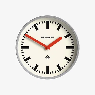 Amara The Luggage Galvanised Wall Clock